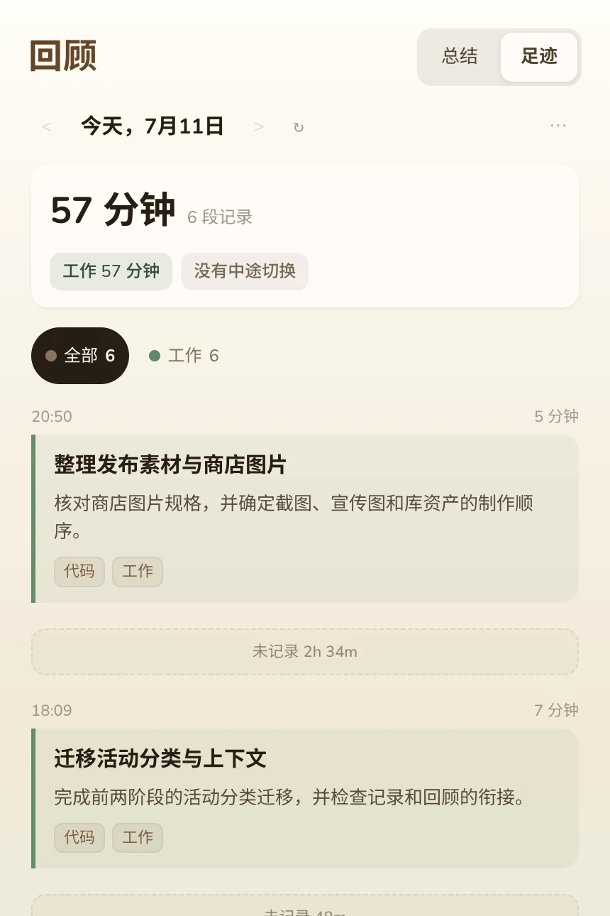 时间线截图